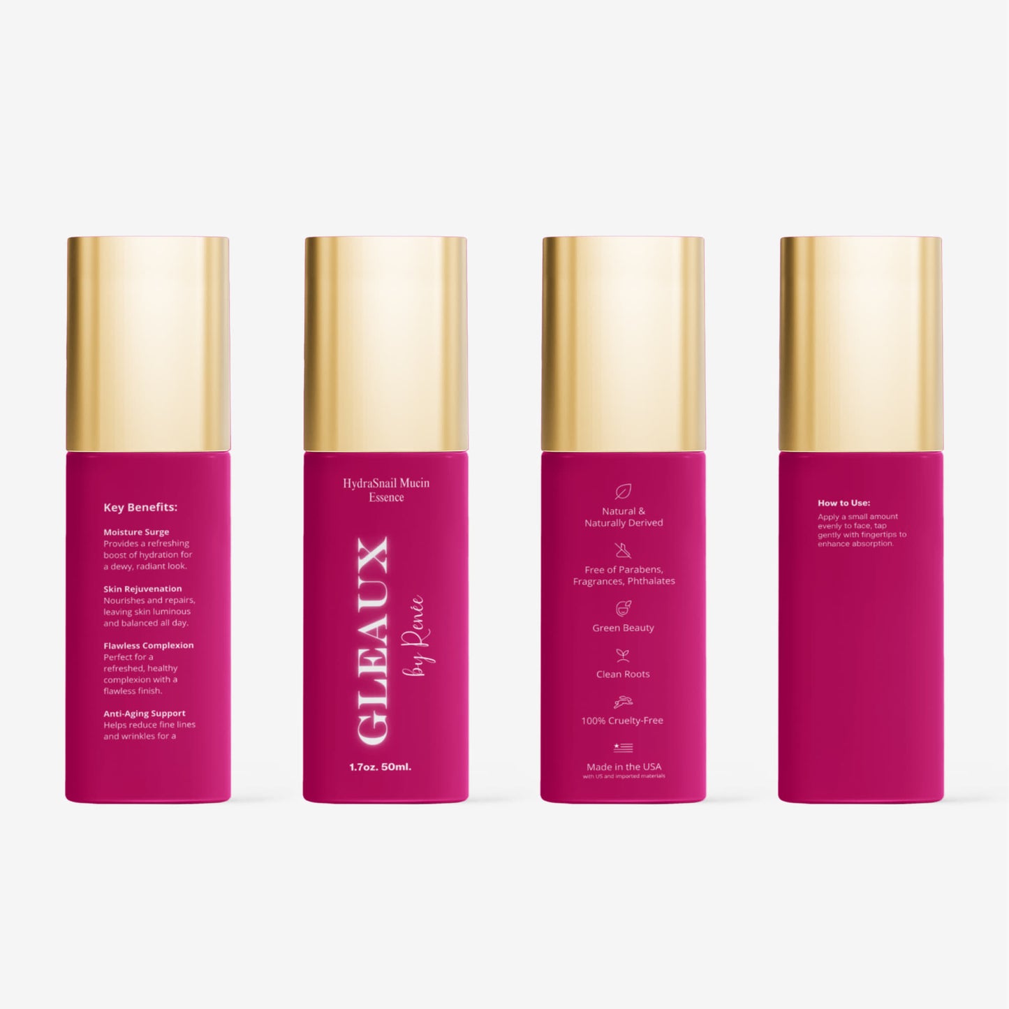 Golden Gleaux Elixir (Snail Mucin Essence)