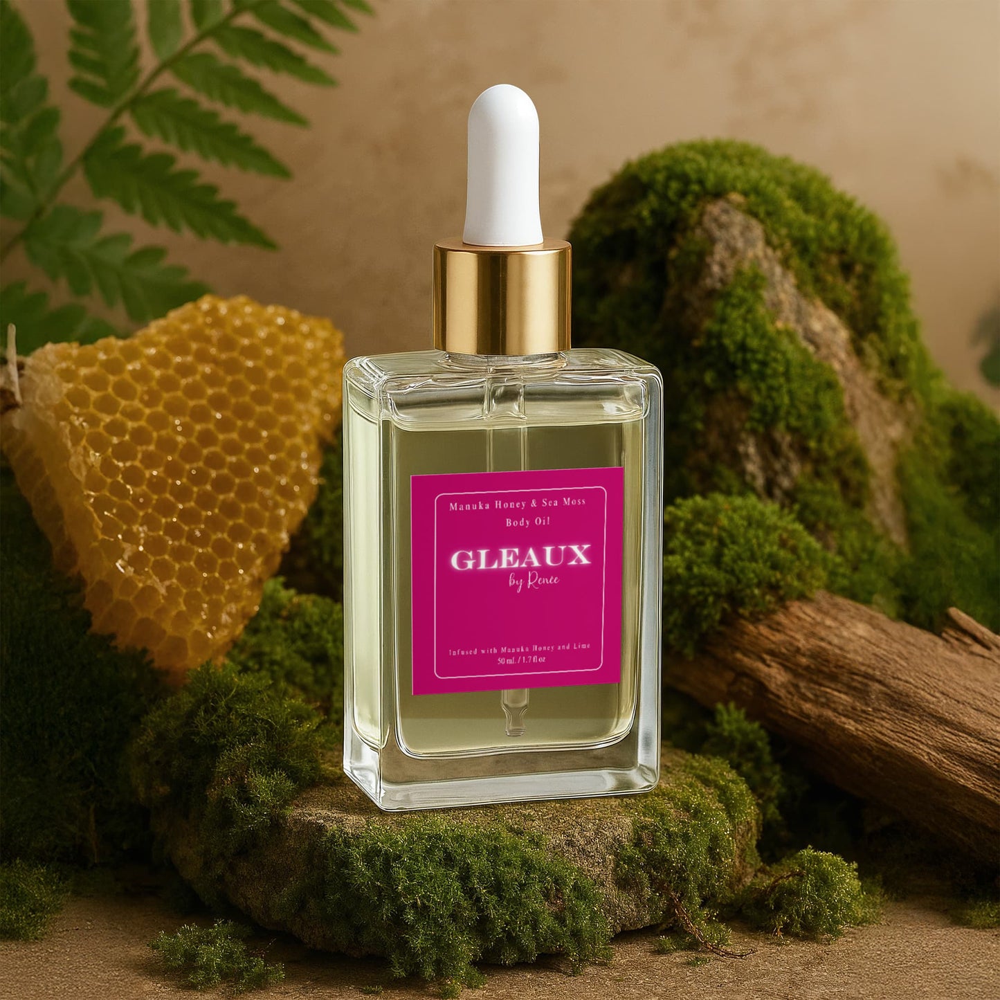 Manuka Honey Sea Moss Gleaux Drops