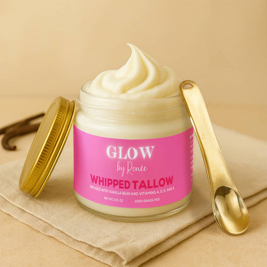 Whipped Grass-Fed Tallow Balm with Vanilla Bean